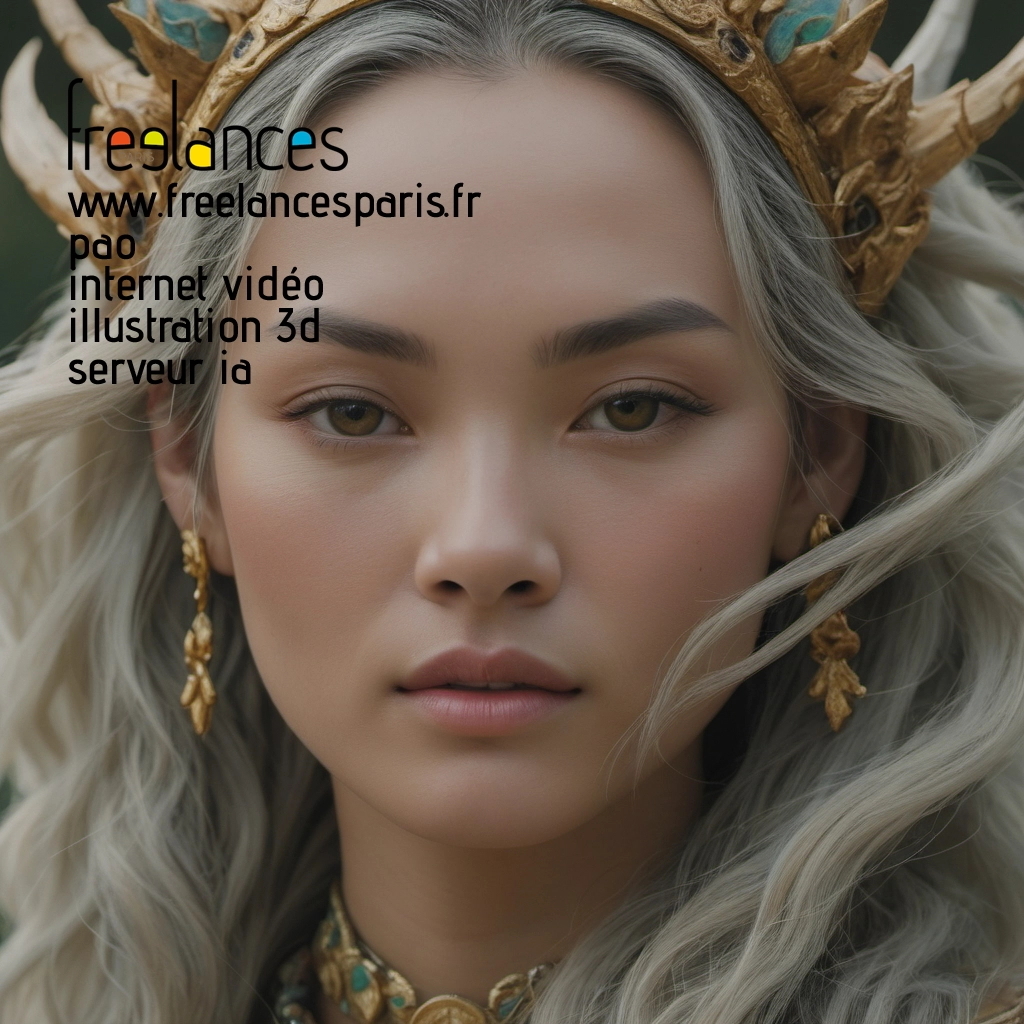 Pao mise en page internet vidéo illustration 3d serveur IA générative AI freelance paris studio de création magazines 8lez8rq0